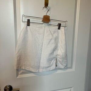 Abercrombie white skort